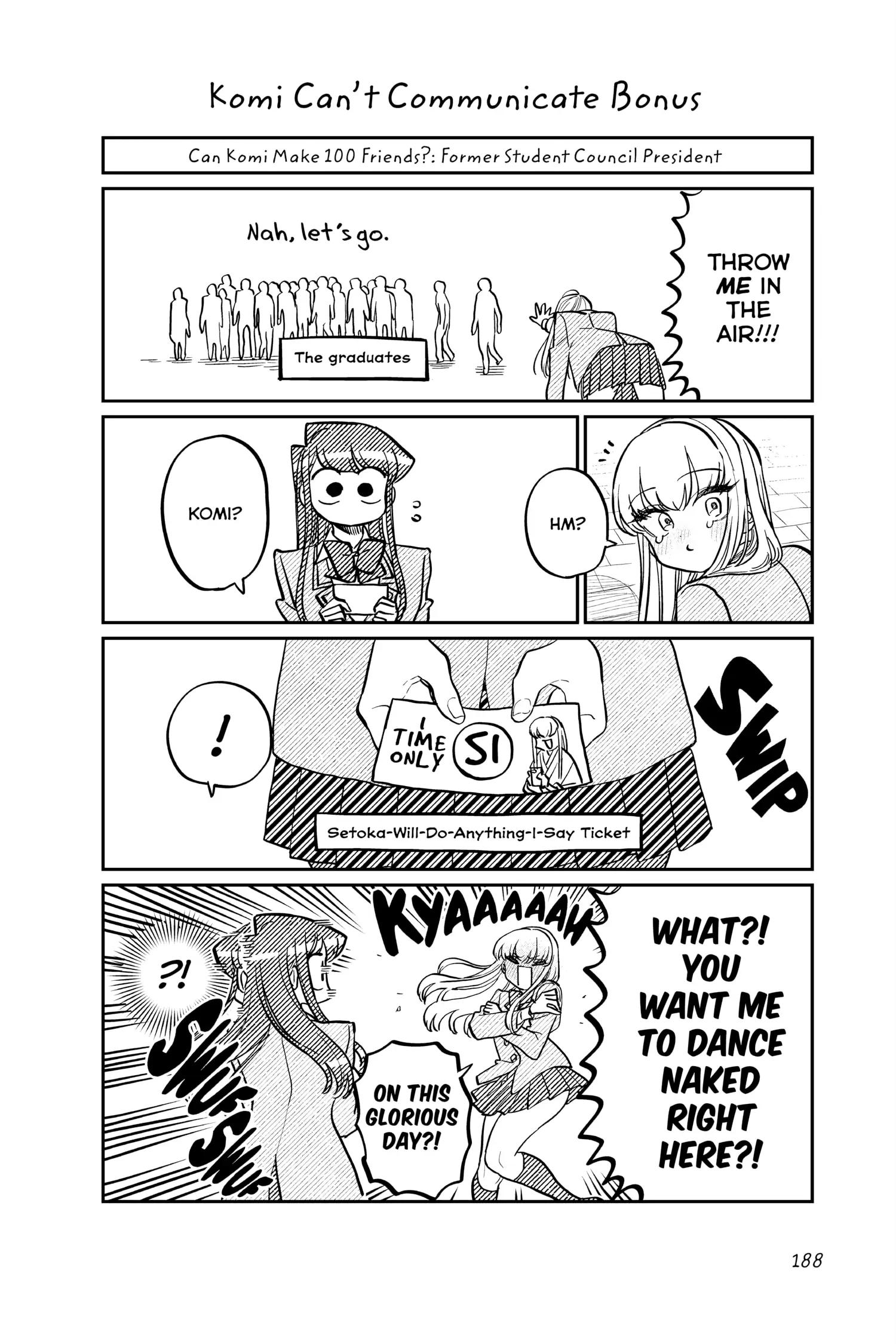 Komi-san wa Komyushou Desu Chapter 324.5 1